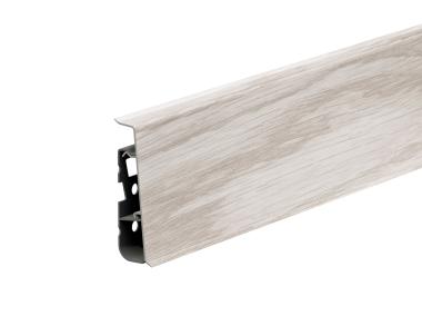 Listwa przypodłogowa PVC Hi Line Prestige 2,2x7,5 cm 2,50 m Jesion Baltimore Mat CEZAR