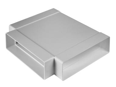 Zdjęcie: Trójnik poziomy płaski 60x204 AWENTA