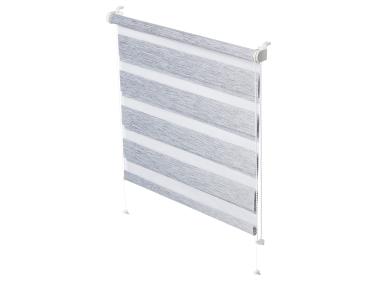 Zdjęcie: Roleta Mini Zebra Z-753 nature szary 61,5x150 cm GARDINIA