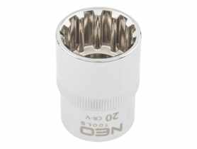 Nasadka Spline 1/2", 20 mm NEO