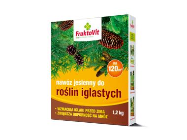 Zdjęcie: Nawóz do roślin iglastych karton 1,2 kg FRUKTOVIT