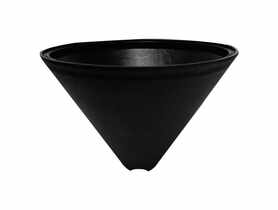 Podsufitka plastikowa stożek czarna LH0603 DPM SOLID