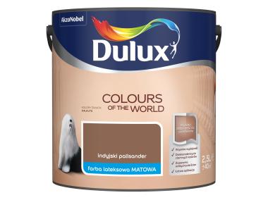 Zdjęcie: Farba do wnętrz Kolory Świata 2,5 L indyjski palisander DULUX