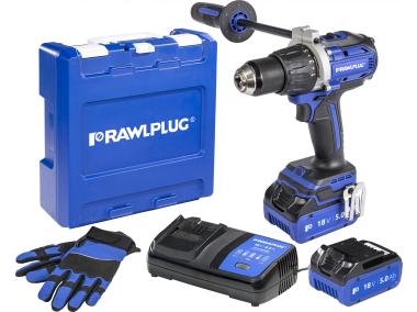 Zdjęcie: Wiertarko-wkrętarka z udarem 100 Nm 18 V RawlDRIVER RAWLPLUG