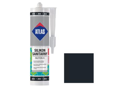 Zdjęcie: Silikon sanitarny Silton S czarny ATLAS