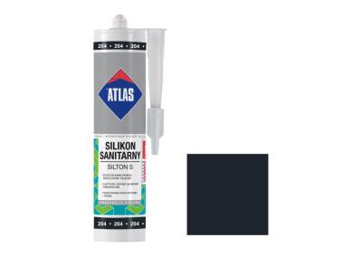 Zdjęcie: Silikon sanitarny Silton S czarny ATLAS