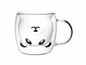 Kubek termiczny Andrea Kids 260 ml dekorowany Panda ALTOMDESIGN