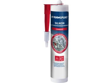 Zdjęcie: Silikon wysokotemperaturowy 350C czerwony 300ml