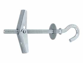 Kotwa spreżynowa typu parasolka z hakiem oczkowym M5x90 mm - 25 szt. WKRĘT-MET