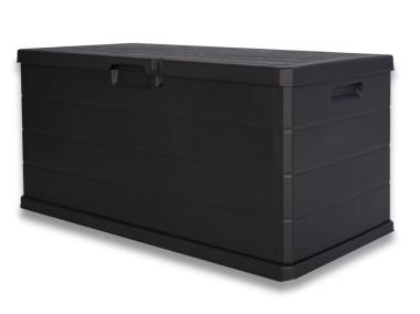 Zdjęcie: Skrzynia ogrodowa tarasowa Beta 170 L antracytowa EUROHIT