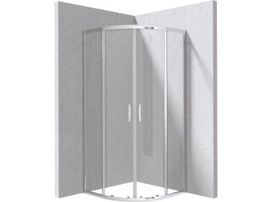 Zdjęcie: Kabina prysznicowa półokrągła 90x90 cm DEANTE