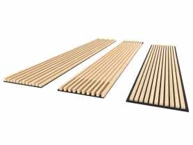 Panele dekoracyjne w postaci pionowych lameli  2500x25x20mm SKLEJKA-EKO
