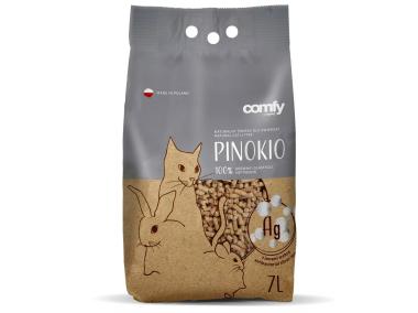 Zdjęcie: Żwirek Pinokio drewniany silver 7 L COMFY