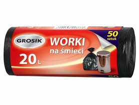 Worki na śmieci 20 L - 50 szt. GROSIK