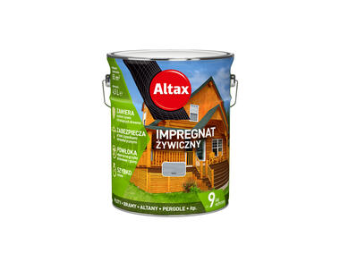 Zdjęcie: Impregnat do drewna, Żywiczny szary 4,5 L ALTAX