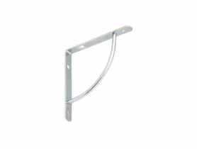 Wspornik z prętem WPR 150 szary 150x150 mm VELANO
