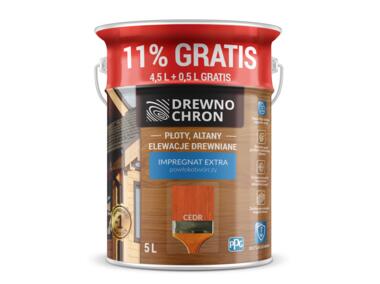 Zdjęcie: Impregnat powłokotwórczy Cedr 5 L DREWNOCHRON