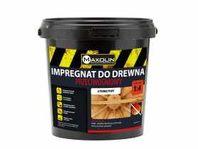 Impregnat przeciwogniowy - czterofunkcyjny koncentrat. 1:4 1 kg MAXOLIN