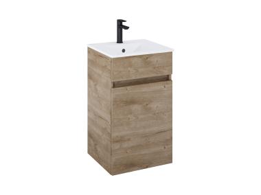 Zdjęcie: Szafka łazienkowa Cube Basic 45 cm dąb canela ROCA