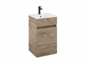 Szafka łazienkowa Cube Basic 45 cm dąb canela ROCA