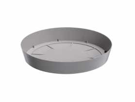 Podstawka Lofly saucer kamienny szary 12,5 cm PROSPERPLAST