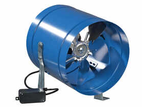 Wentylator osiowy w obudowie ze stali ocynkowanej, 150 mm, 200 m3/h, 230 V VENTIKA