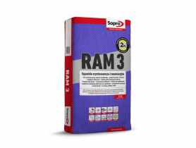 Szpachla wyrównawcza i renowacyjna 3-60 mm RAM 3 25 kg SOPRO