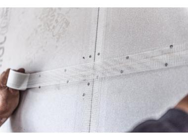Zdjęcie: Taśma antyrysowa fibermesh do płyt G-K 50 mm x 20 m STALCO