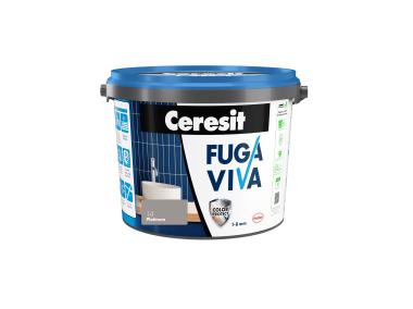 Zdjęcie: Fuga Viva elastyczna cementowa 1-8 mm platinum 2 kg CERESIT