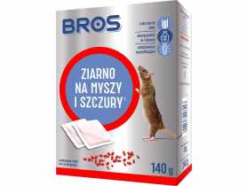 Ziarno na myszy i szczury 0,14 kg BROS