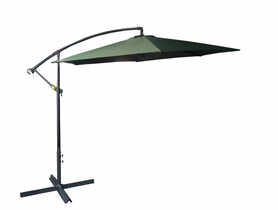 Parasol ogrodowy boczny 3 m zielony PATIO