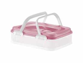 Pojemnik na ciasto fioletowy DOMOTTI