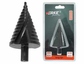 Wiertło stopniowe 4-52 mm VERKE PREMIUM