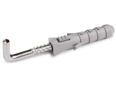 Zdjęcie: Kołek rozporowy FIX 10x50 mm z hakiem prostym 25 szt. RAWLPLUG