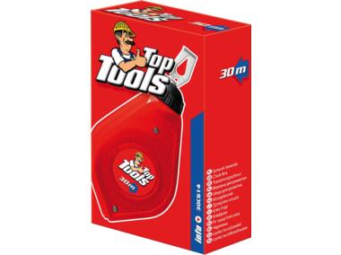 Zdjęcie: Sznurek traserski 30 m, plastikowa obudowa TOP TOOLS