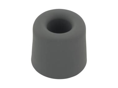 Zdjęcie: Odbojnik drzwiowy gumowy H-28x32 mm szary METRO