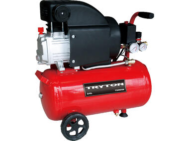 Zdjęcie: Kompresor olejowy 24 L, 1500W/2km, 8BAR, 206l/min TRYTON
