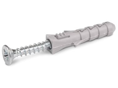 Zdjęcie: Kołek rozporowy FIX 6x30 mm z wkrętem 3,5x30 mm 80 szt. KOELNER