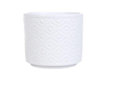 Zdjęcie: Osłonka doniczkowa Cylinder 998 -14 cm biała CERMAX