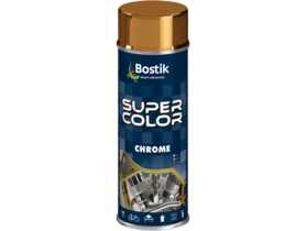 Lakier akrylowy z efektem chromu Super Color Chrome, chrom złoty 400 ml BOSTIK