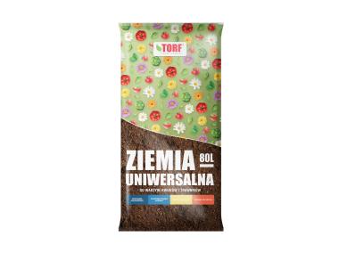 Zdjęcie: Ziemia uniwersalna do kwiatów i warzyw 80L TORF NOWY CHWALIM