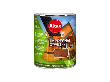 Zdjęcie: Impregnat do drewna, Żywiczny orzech 0,75 L ALTAX