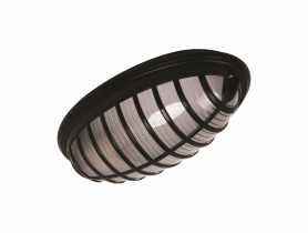 Plafoniera hermetyczna Aqua Wall Fixture Black 26W E27 HOROZ