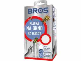 Siatka na okno 130x150 cm biała BROS