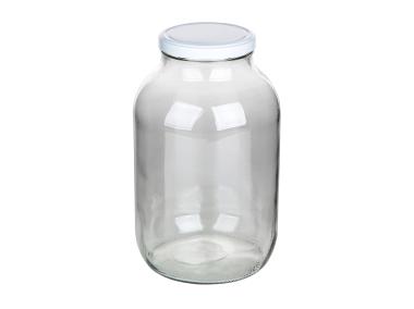 Zdjęcie: Słoik 4000 ml + zakrętka fi 100 6-zaczepowa SEZON