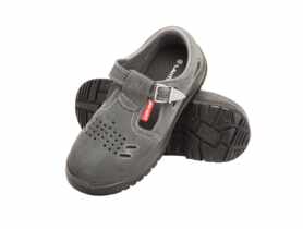 Sandały zamszowe szare 40 LAHTI PRO