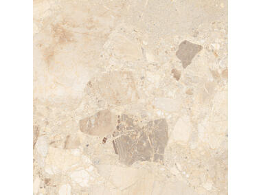 Zdjęcie: Gres szkliwiony Breccia Beige Polished 60x60 cm Ceramika NETTO