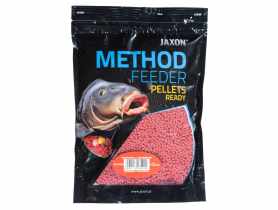 Pellets method feeder ready 2 mm truskawka 500 g JAXON