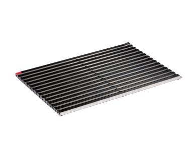 Zdjęcie: Mata wycieraczki z aluminium, gumy koloru czarnego 100x50 Vario ACO