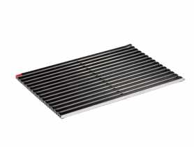 Mata wycieraczki z aluminium, gumy koloru czarnego 100x50 Vario ACO